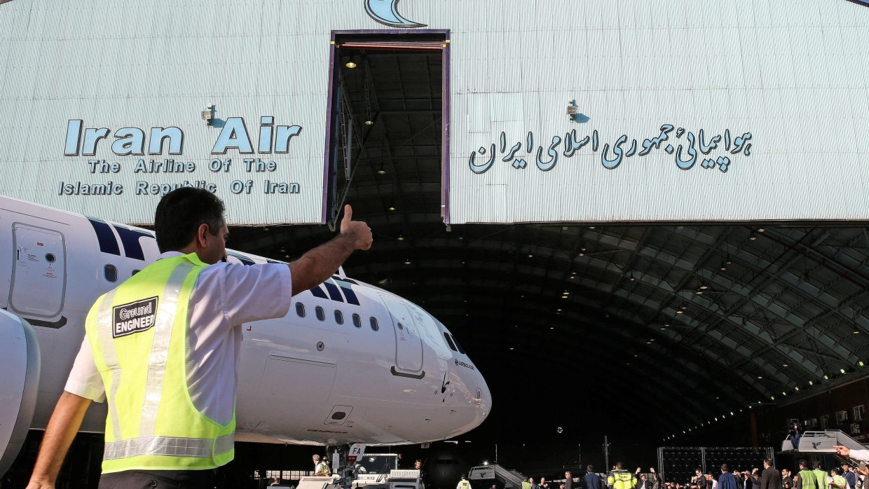 Die iranische Fluggesellschaft Iran Air darf nicht mehr nach Europa fliegen.