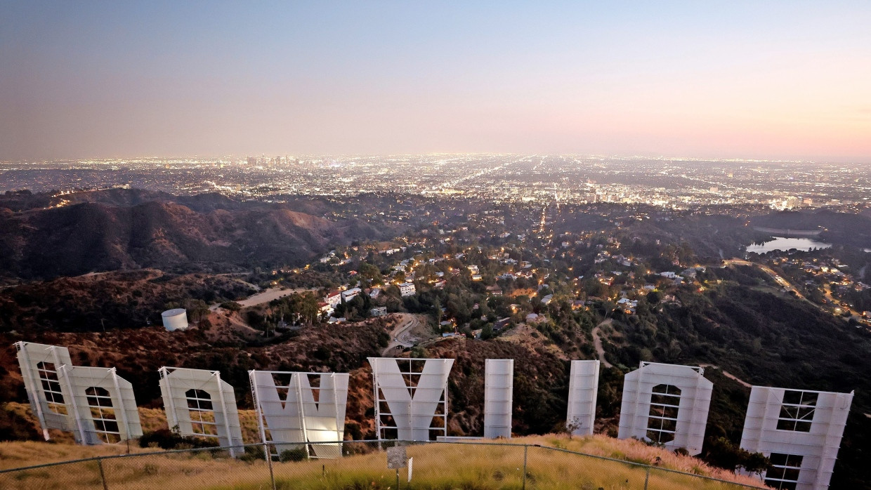 Viel mehr als nur ein Schild: Die neun weißen Buchstaben auf dem Mount Lee stehen seit hundert Jahren für den Lebensstil und  die Sehnsüchte, die sich mit Hollywood verbinden.