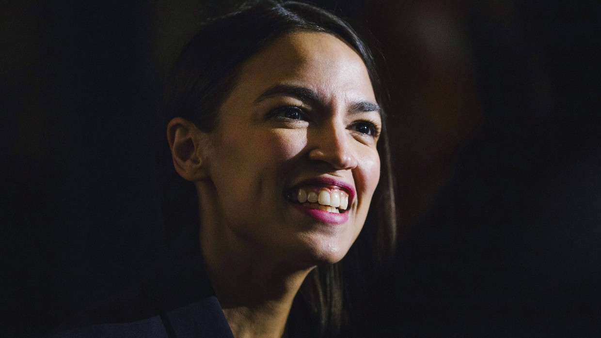 Auch sie wird nach Texas kommen: Alexandria Ocasio-Cortez, Jungstar der Demokratischen Partei und Aushängeschild einer neuen linkspopulistischen Bewegung in Amerika.