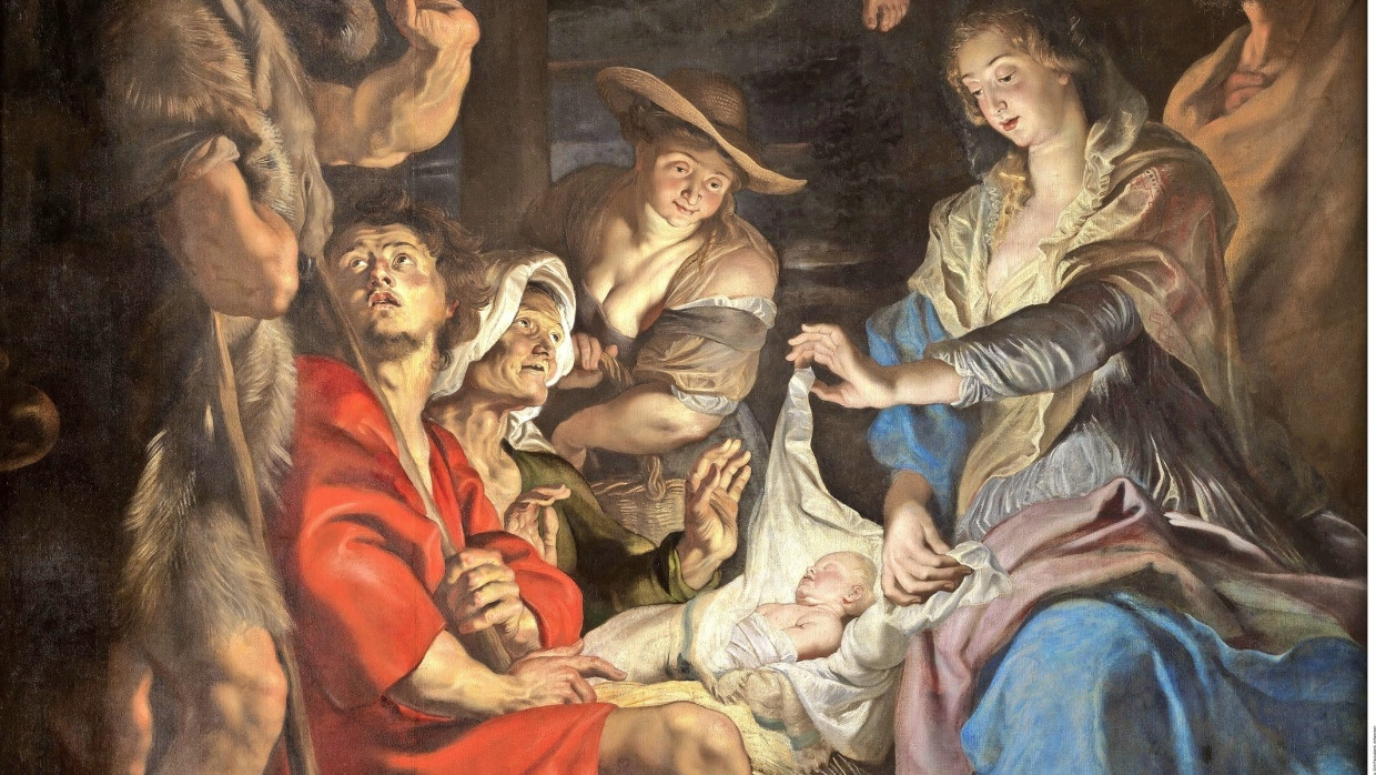 Peter Paul Rubens: „Die Anbetung der Hirten“, um 1608, Sint-Pauluskerk, Antwerpen