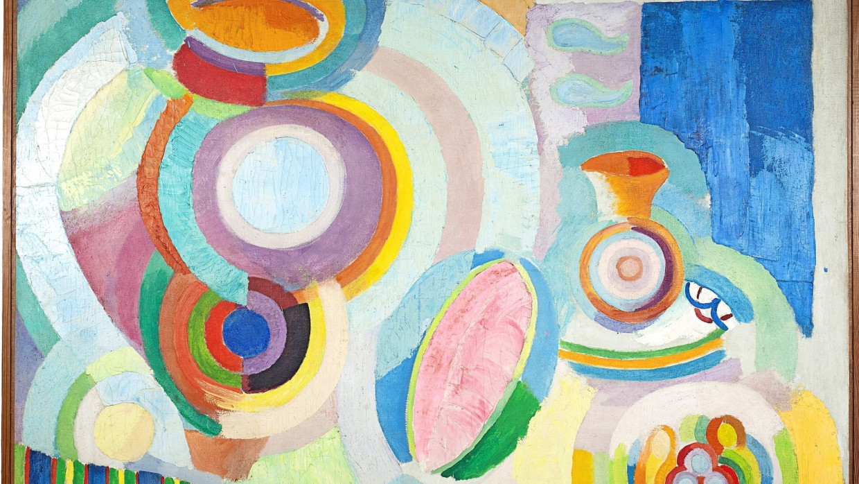 Zuschlag bei 3 Millionen Franken: Robert Delaunay, „Nature morte portugaise“, 1916, Öl auf Leinwand, 171 mal 211 Zentimeter