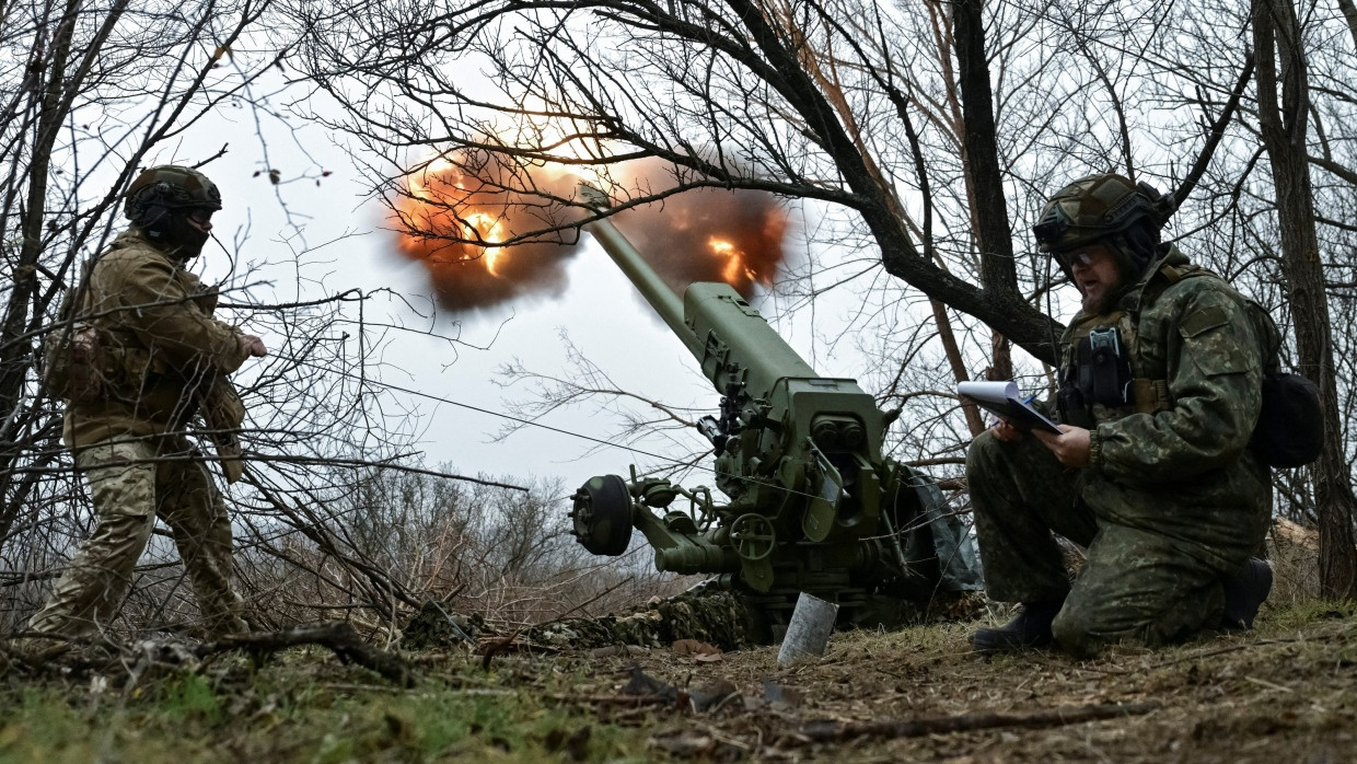 An der Front: Russland und die Ukraine kämpfen seit fast drei Jahren.