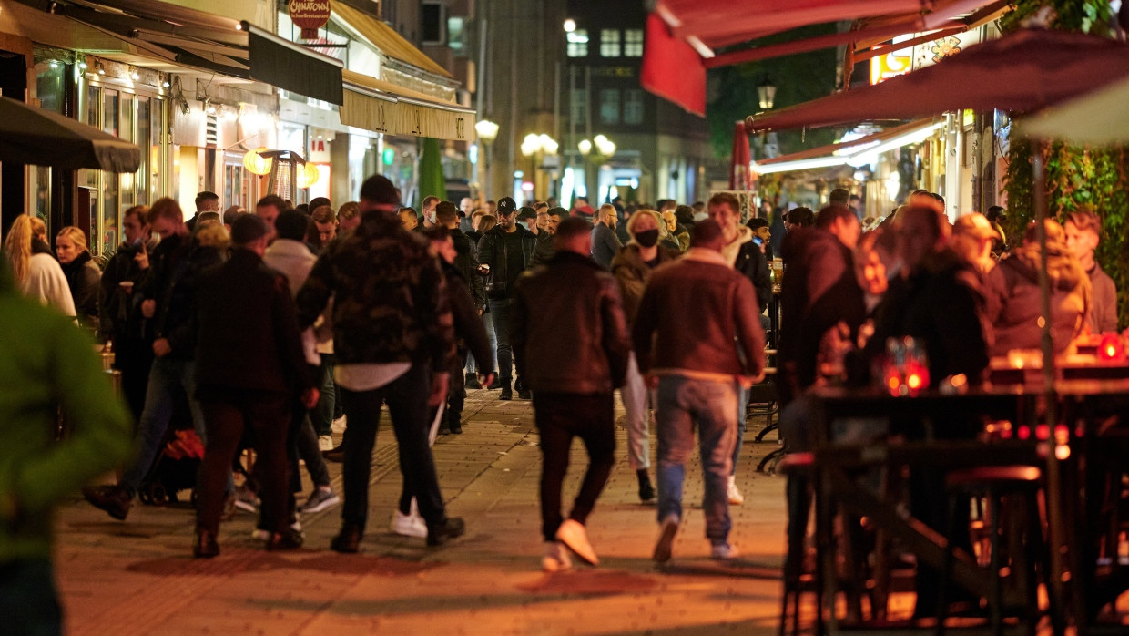 Die Düsseldorfer Altstadt: Hier befand sich das Lokal des angeklagten Pizzabäckers.