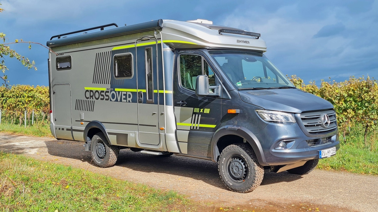 Wo ein Weg ist, ist ein Gefährte: Geländetaugliches Wohnmobil von Hymer