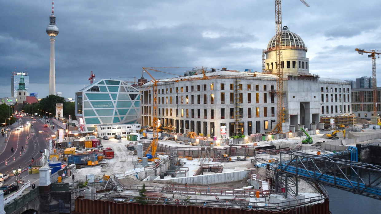 Das Preußische muss sofort zu sehen sein: Der Plan für das Humboldt-Forum entstand über Nacht, nun wird er wohl nachgebessert.