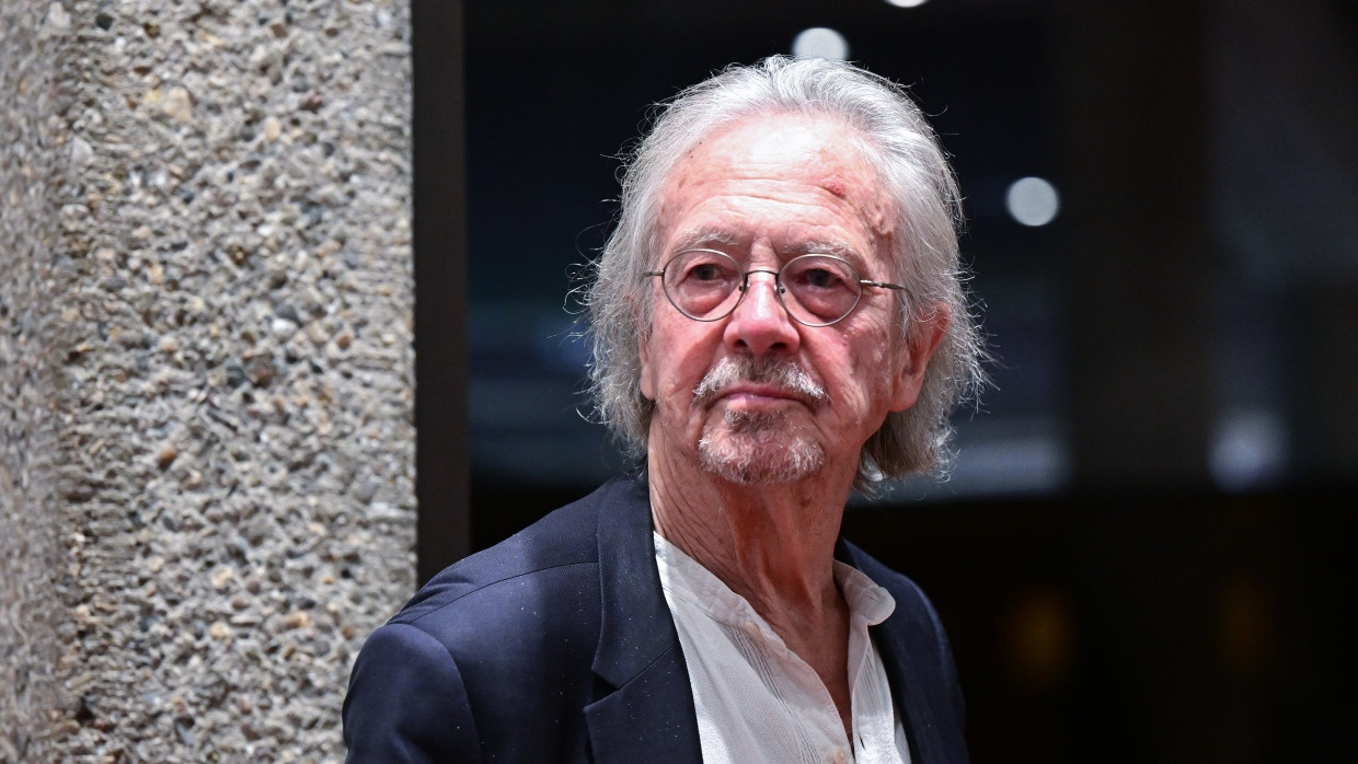 Peter Handke, fotografiert Mitte Oktober 2022