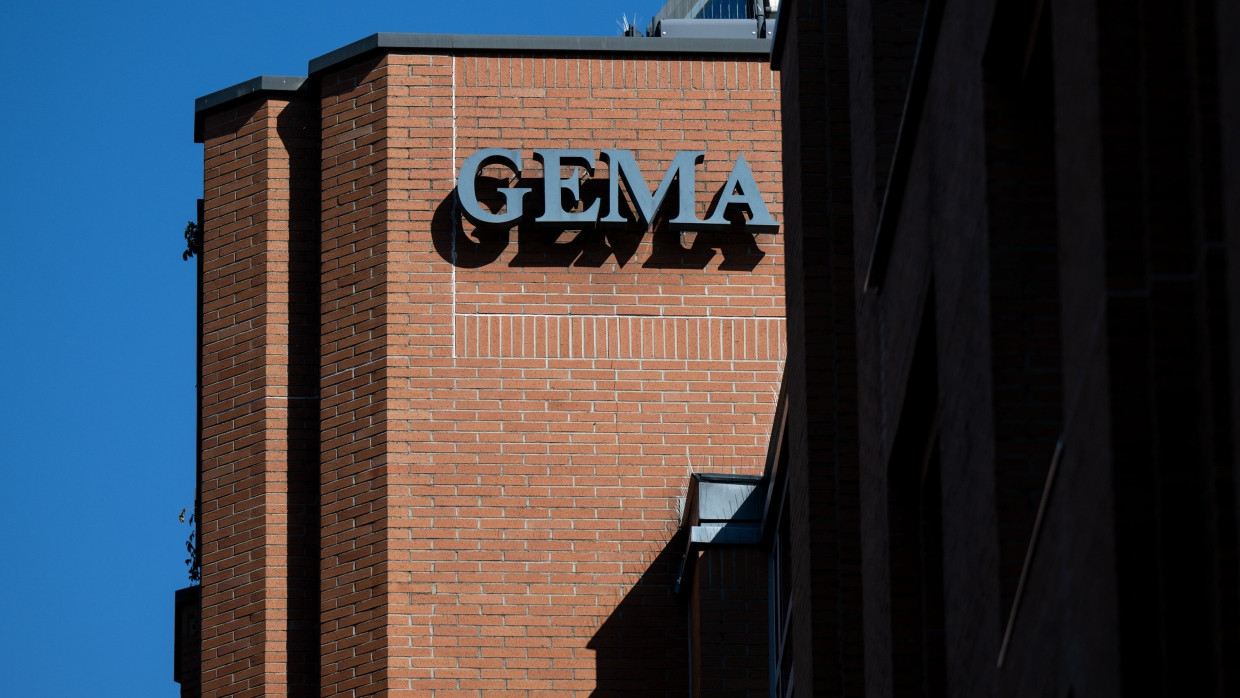 Das Gebäude der Generaldirektion der GEMA in München.