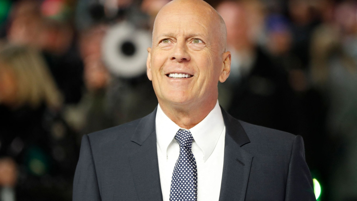 Bruce Willis 2019 bei einer Filmpremiere in London