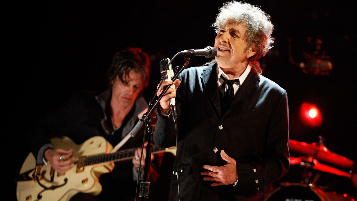 Bob Dylan bei einem Auftritt vor einigen Jahren in Los Angeles