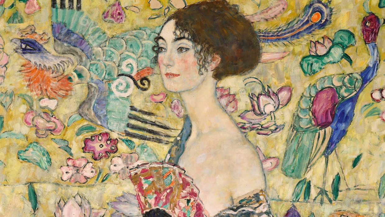 Stellte bei Sotheby’s in London einen Rekord für das teuerste je in Europa versteigerte Kunstwerk auf: Gustav Klimt, „Dame mit Fächer“