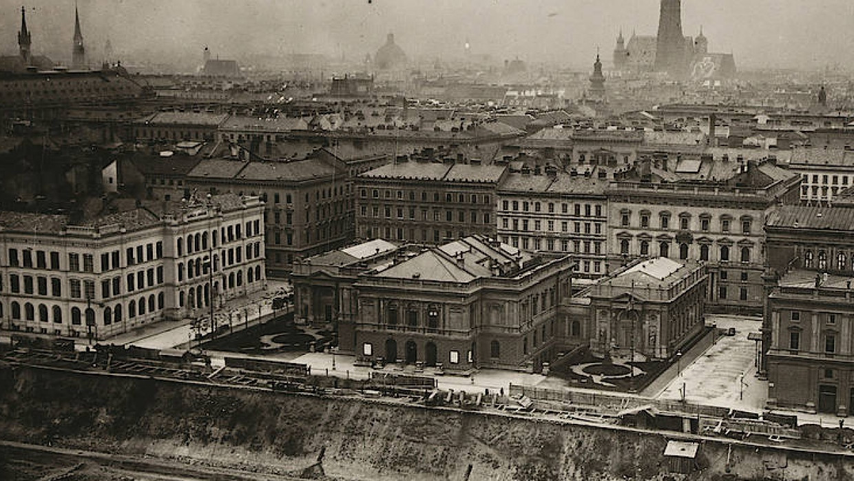 Das Künstlerhaus Wien im Jahre 1883.