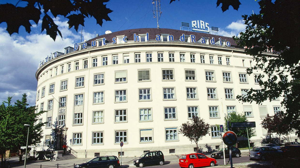 Der Sitz des Deutschlandradios in Berlin.