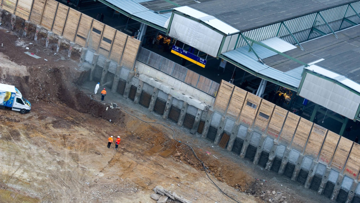 Noch ist das Projekt Stuttgart 21 eine Baustelle.