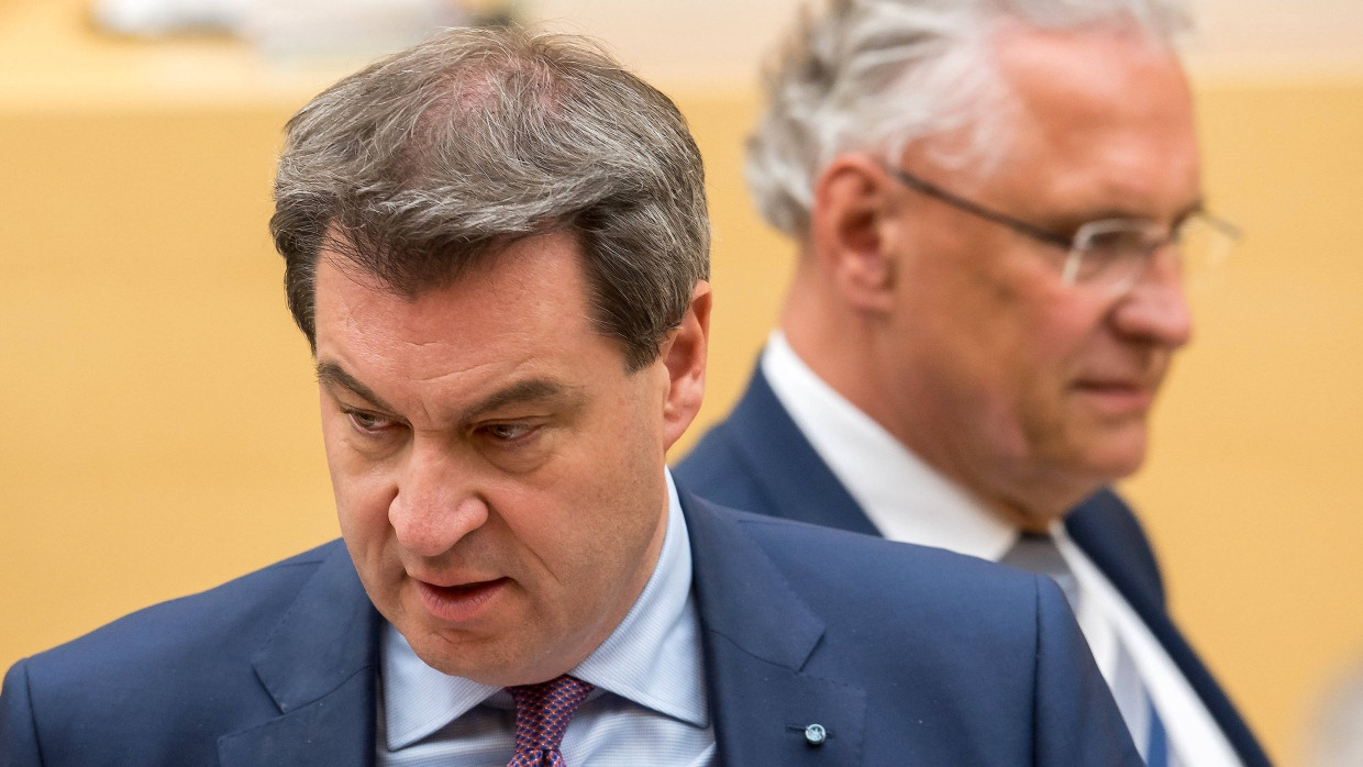 Markus Söder und sein Innenminister Joachim Herrmann