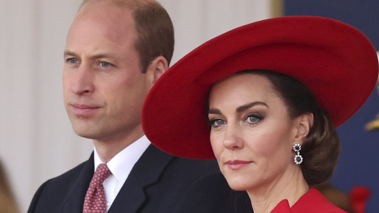 Prinzessin Kate und Prinz William im November 2023 in London