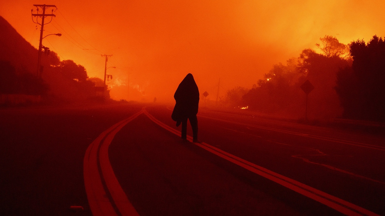 Verheerende Waldbrände in Malibu