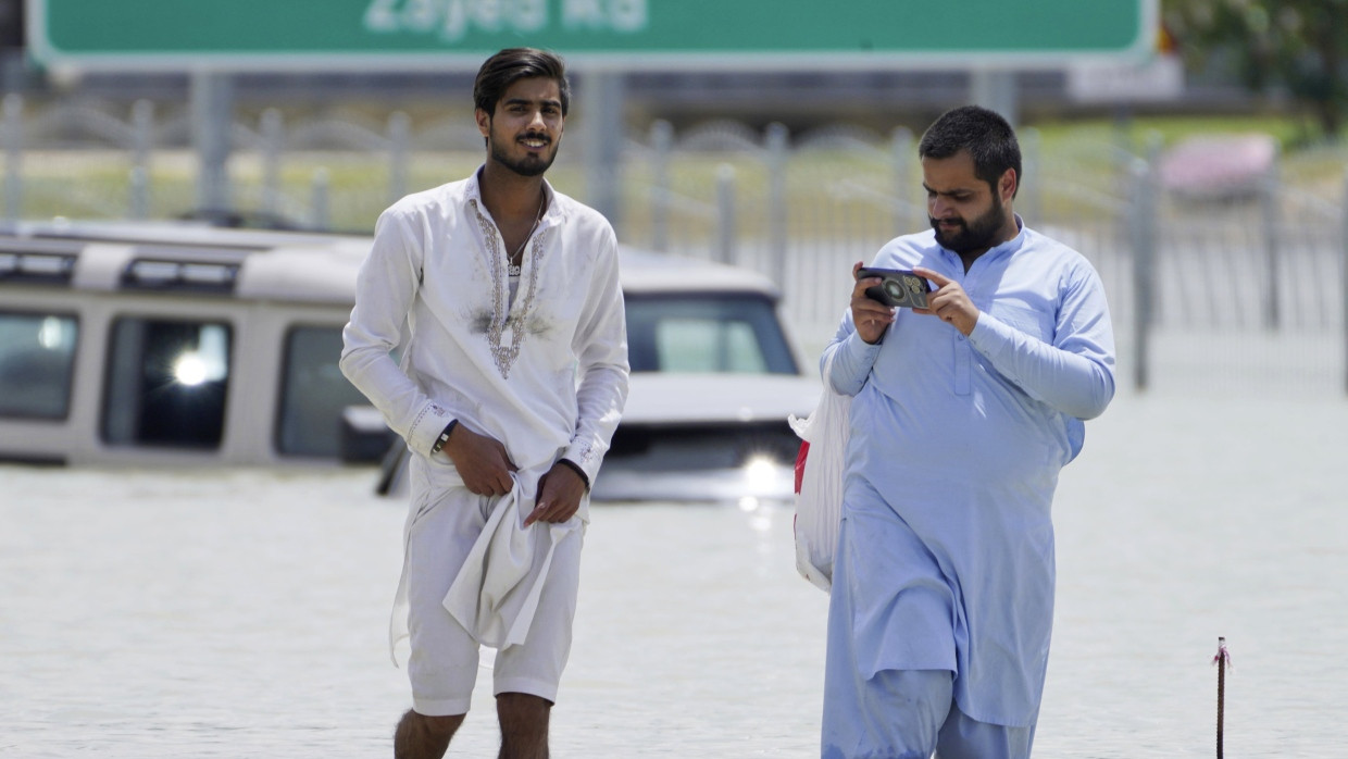 Im April vergangenen Jahres wurden Teile von Dubai überschwemmt.