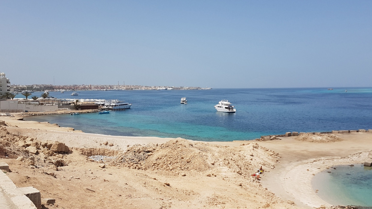 Strand von Hurghada: In der Nähe des ägyptischen Badeorts ereignete sich das Unglück.