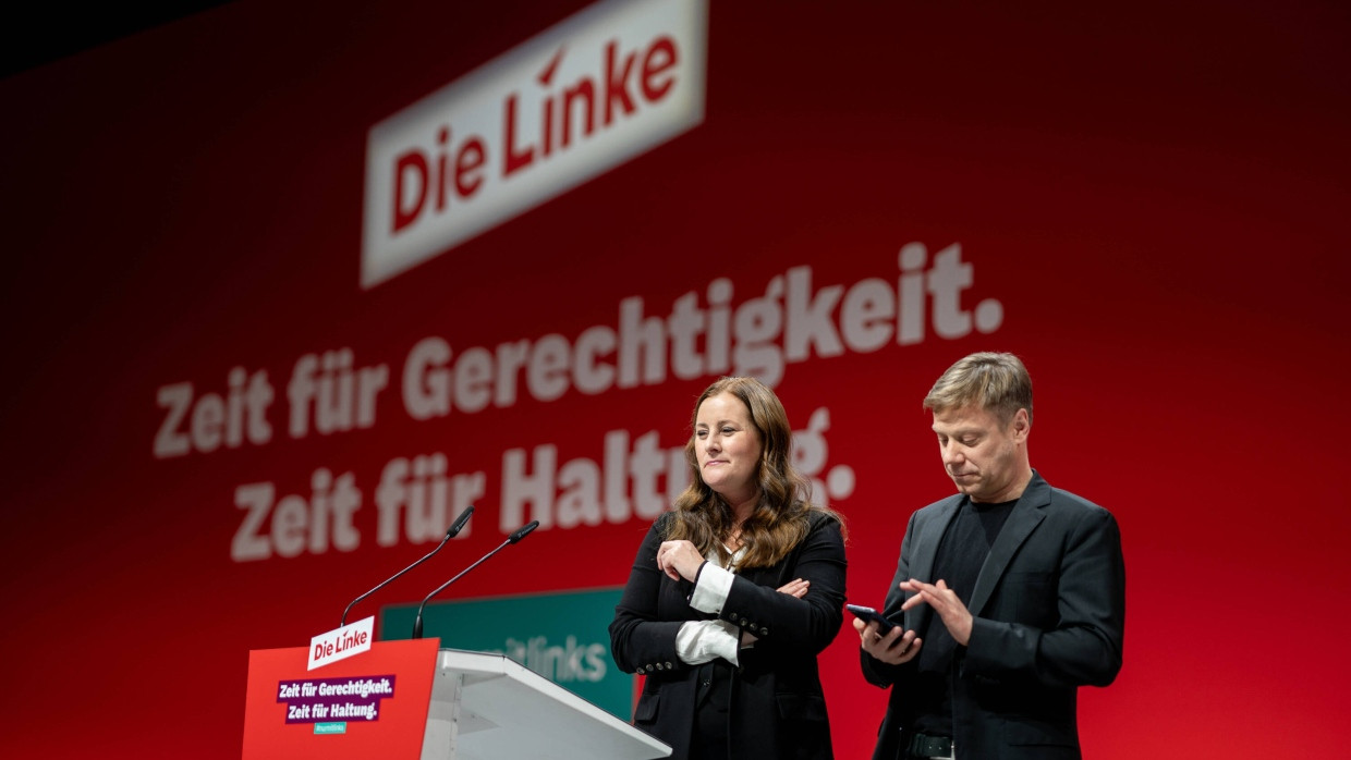 Ziehen sich zurück: Martin Schirdewan und Janine Wissler lassen sich nicht wieder als Parteivorsitzende aufstellen.