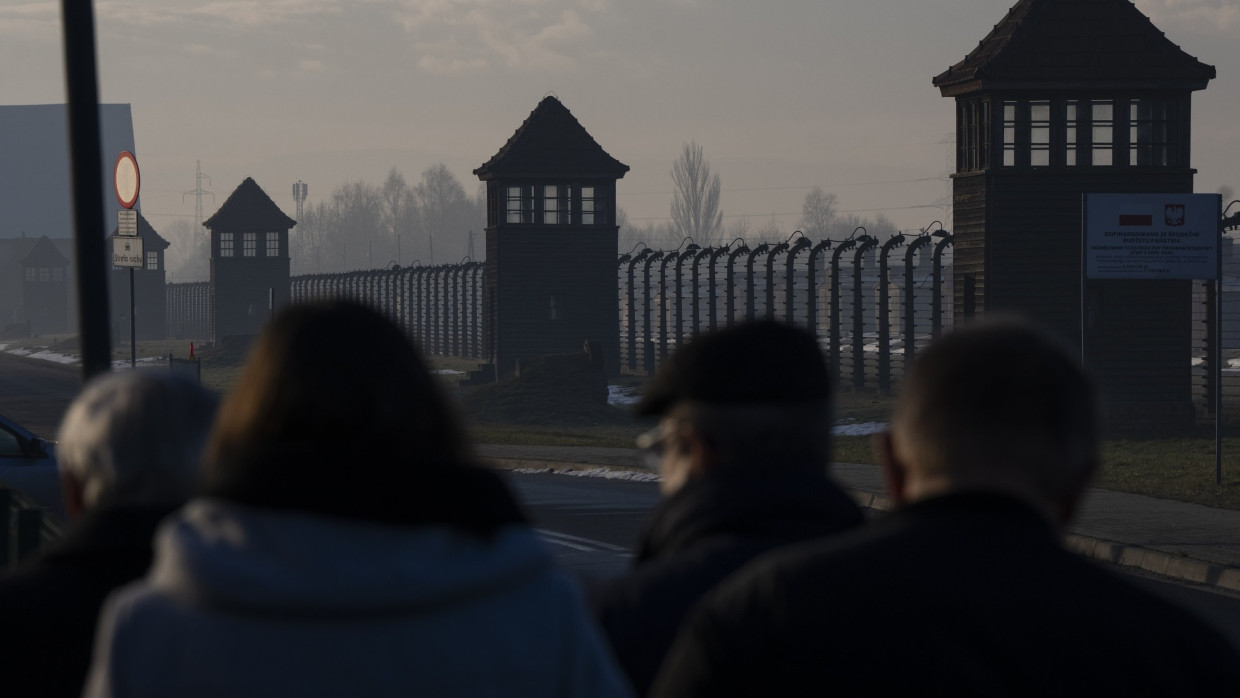 Der Lagerzaun von Auschwitz-Birkenau