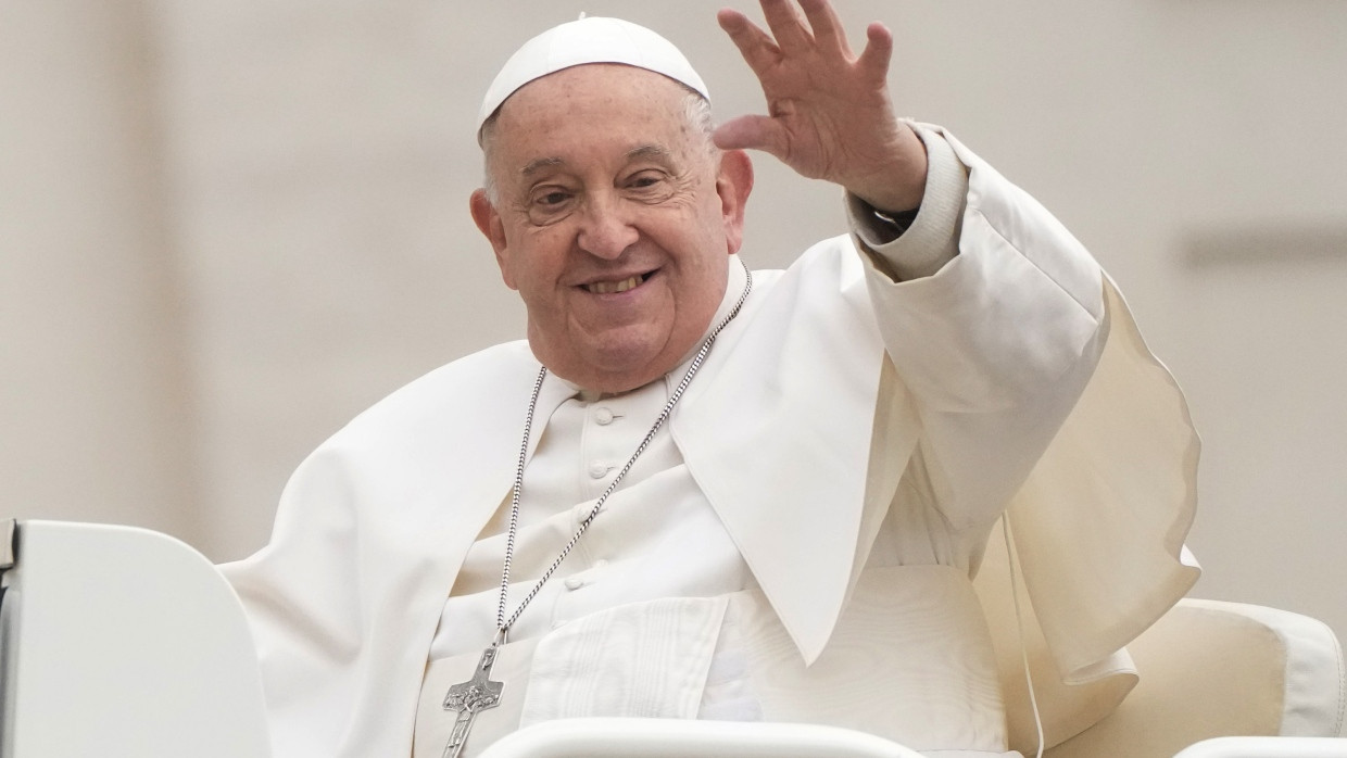 Papst Franziskus Ende November 2024 im Vatikan