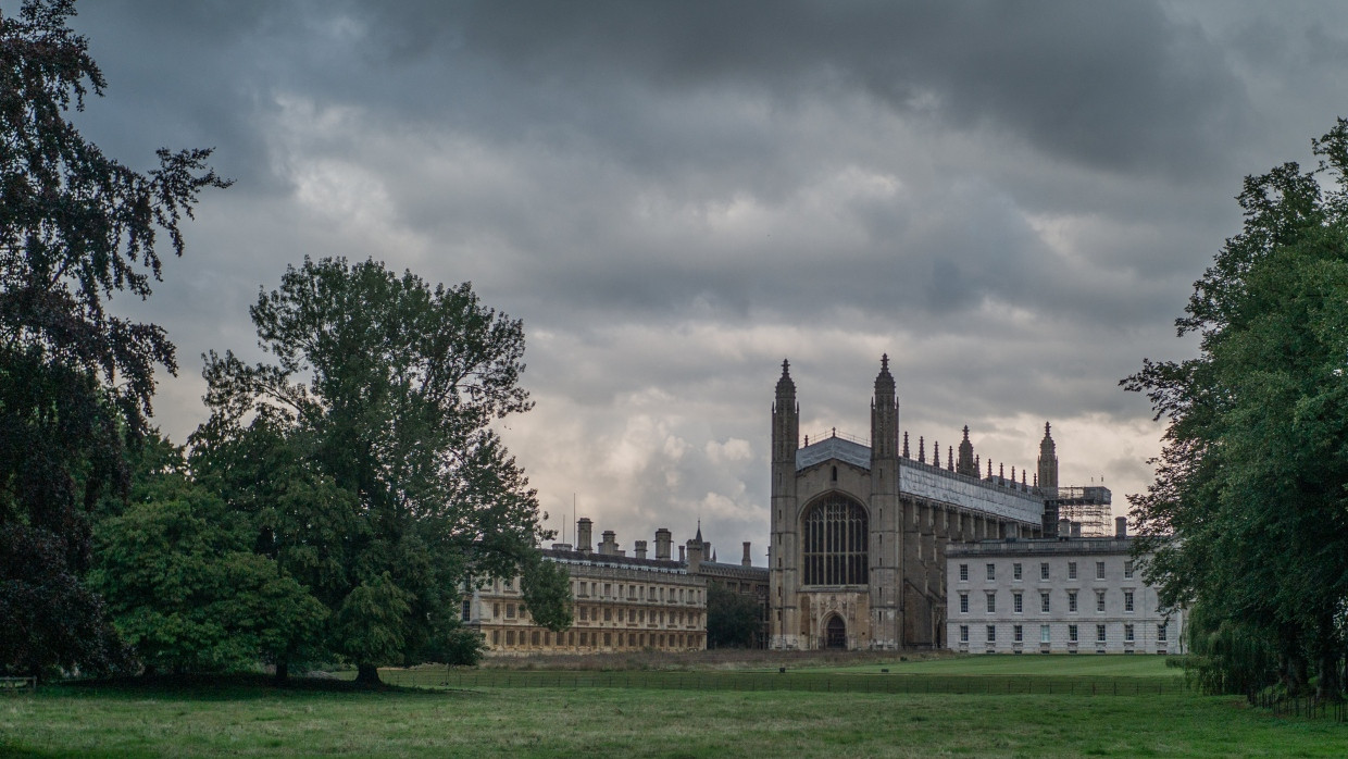 Dunkle Wolken über dem Selbstverständnis von Cambridge: Blick aufs Kings College