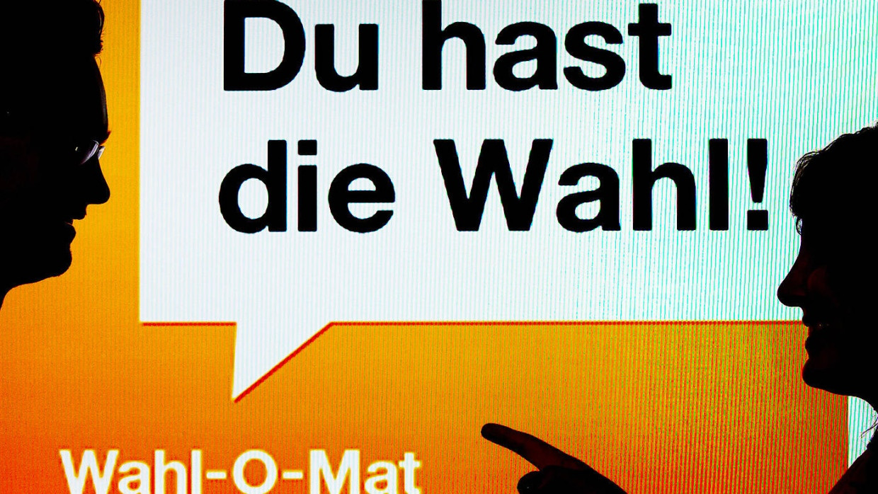 Der Wahl-O-Mat sollte Wählern Orientierung geben.