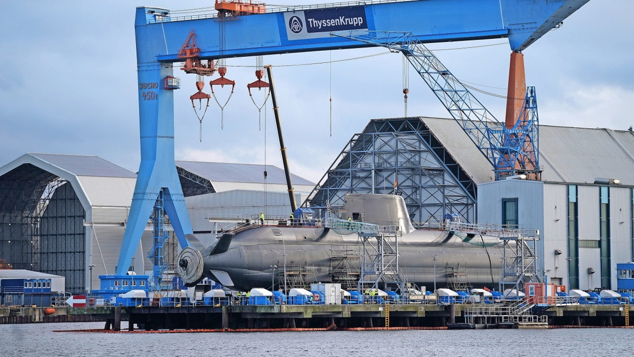 In Kiel hat TKMS eine Druckkörpertaktstraße, das Herz einer Werft für die U-Boot-Herstellung – und ihr Flaschenhals.