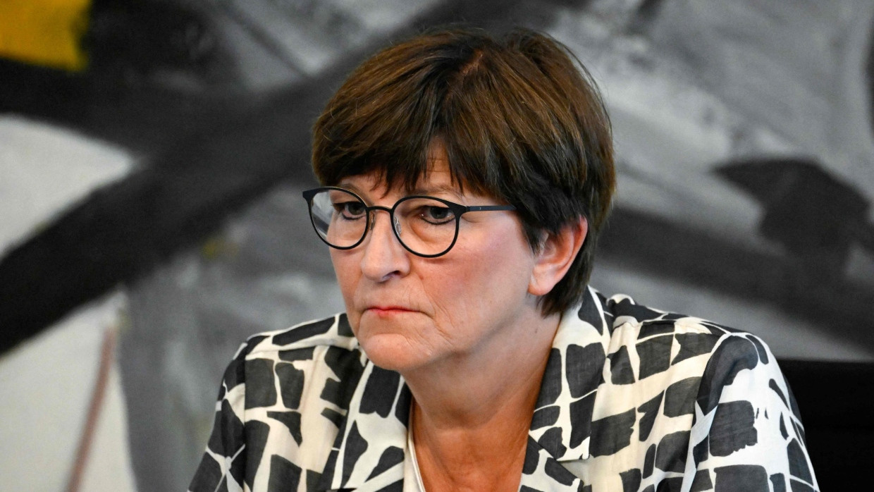 SPD-Chefin Saskia Esken