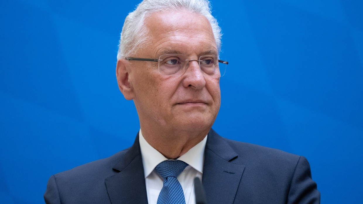 Gast im Podcast: Bayerns Innenminister Joachim Herrmann (CSU).