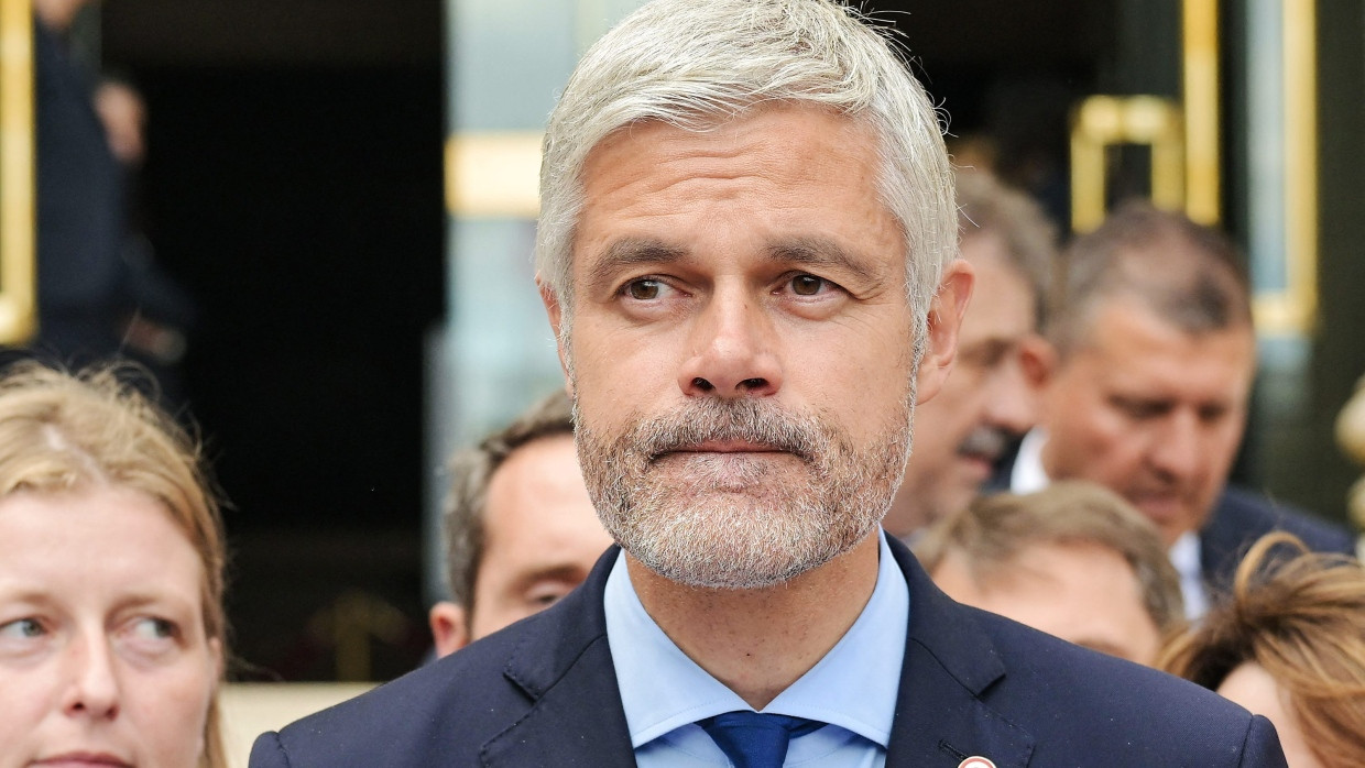 Laurent Wauquiez im Juli in Paris