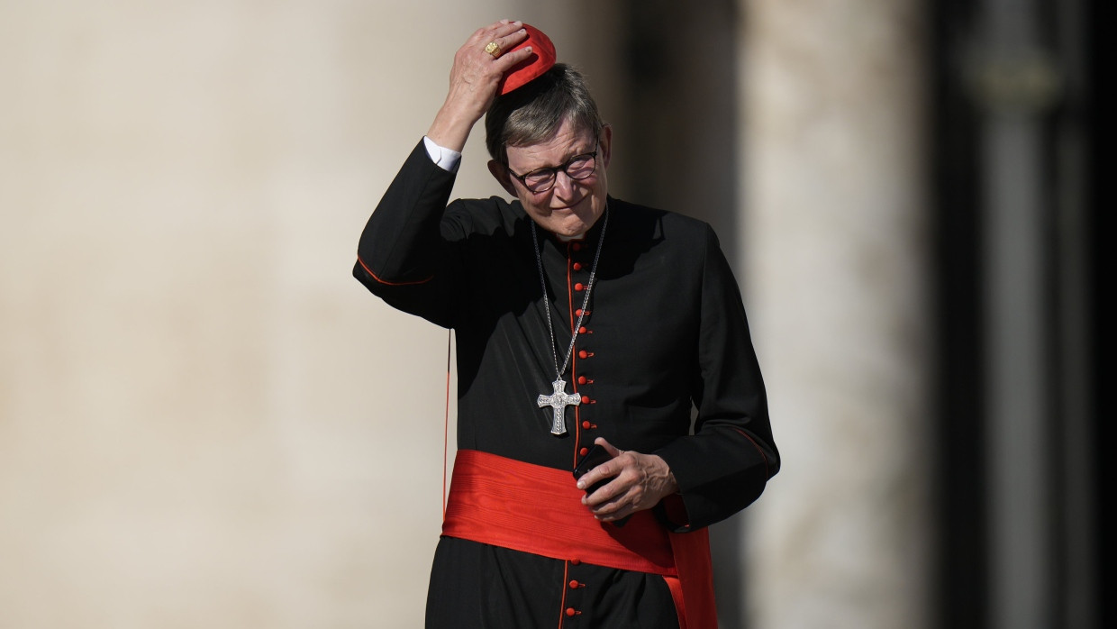 In der Kritik: Rainer Maria Kardinal Woelki nimmt am 5. Oktober 2022 an der wöchentlichen Generalaudienz mit dem Papst auf dem Petersplatz im Vatikan teil.