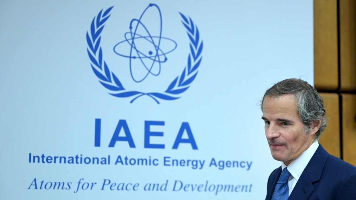 Rafael Mariano Grossi, Generaldirektor, Internationale Atomenergie-Organisation (IAEO),bei der Frühjahrstagung der Internationalen Atomenergiebehörde (IAEA).