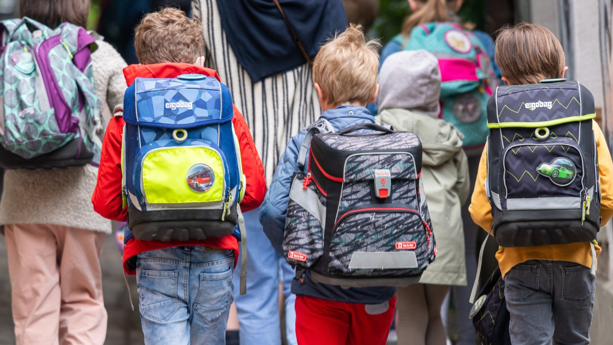 Für das Leben lernen: Schulkinder in der bayerischen Landeshauptstadt München