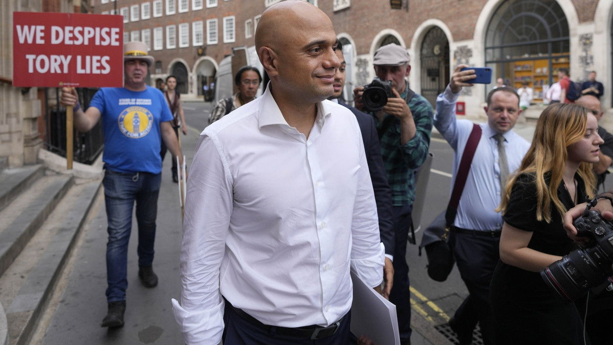 Sajid Javid im Juli in London