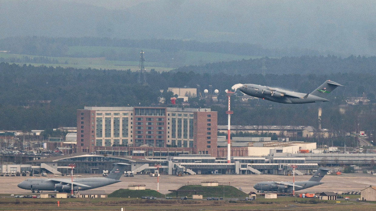 Über den Stützpunkt Ramstein werden Drohnen-Signale weitergeleitet.