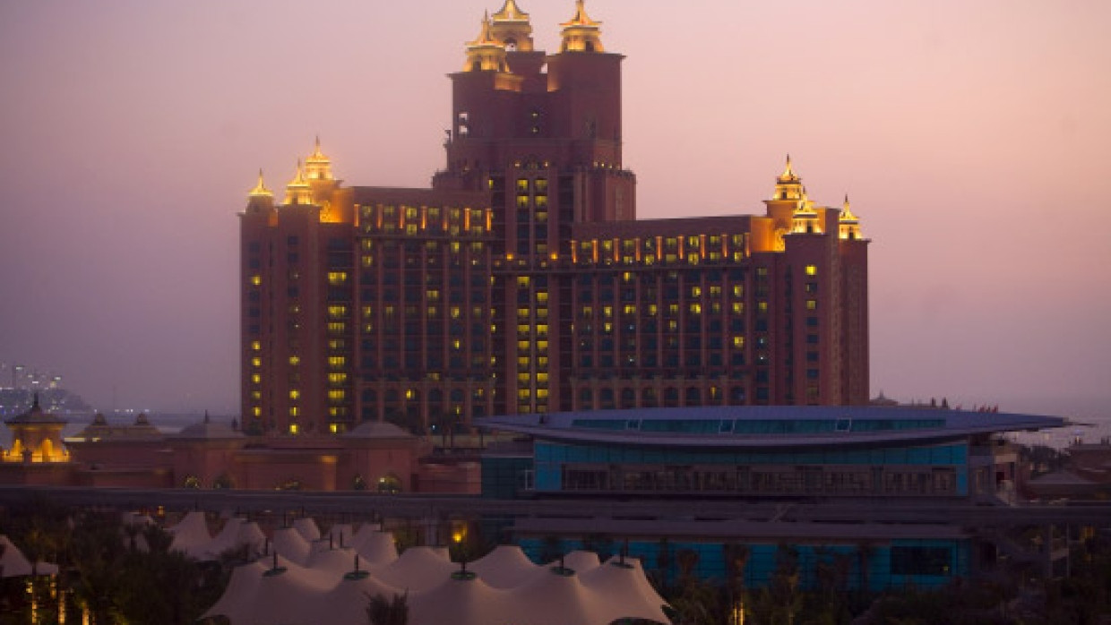 Platon am Persischen Golf: das Atlantis-Resort auf der künstlichen Palme von Dubai.