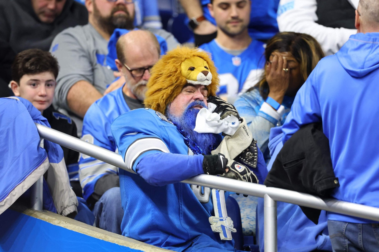 Große Enttäuschung bei den Fans: Der Traum vom Super Bowl ist für die Detroit Lions vorbei.