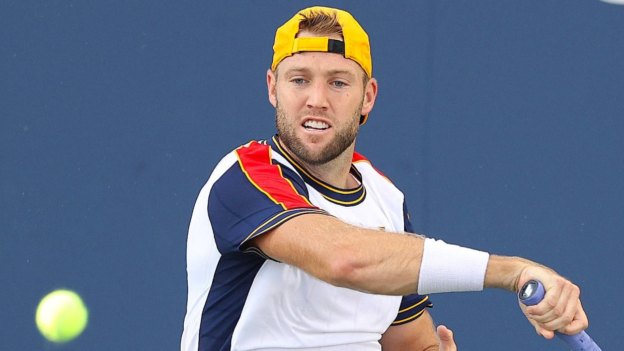 Jack Sock im Zweitrundenmatch bei den US Open.