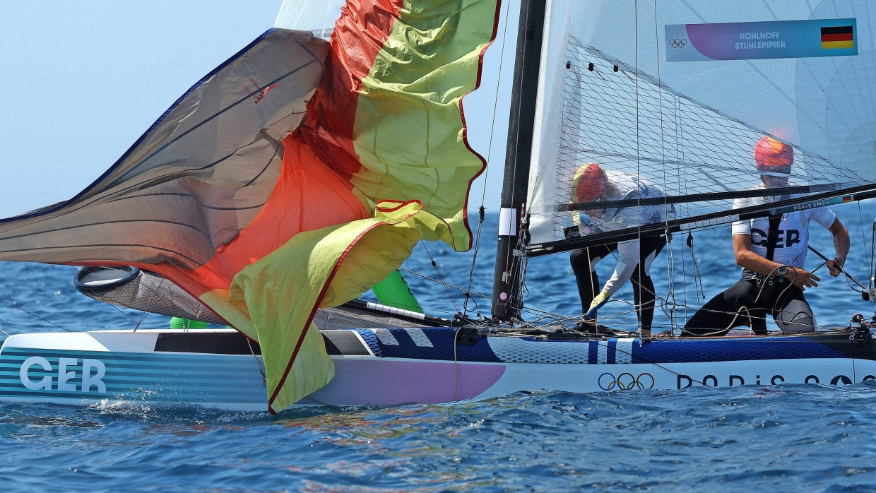 Kein Wind im Segel: Die Deutschen gehen vor Marseille leer aus.