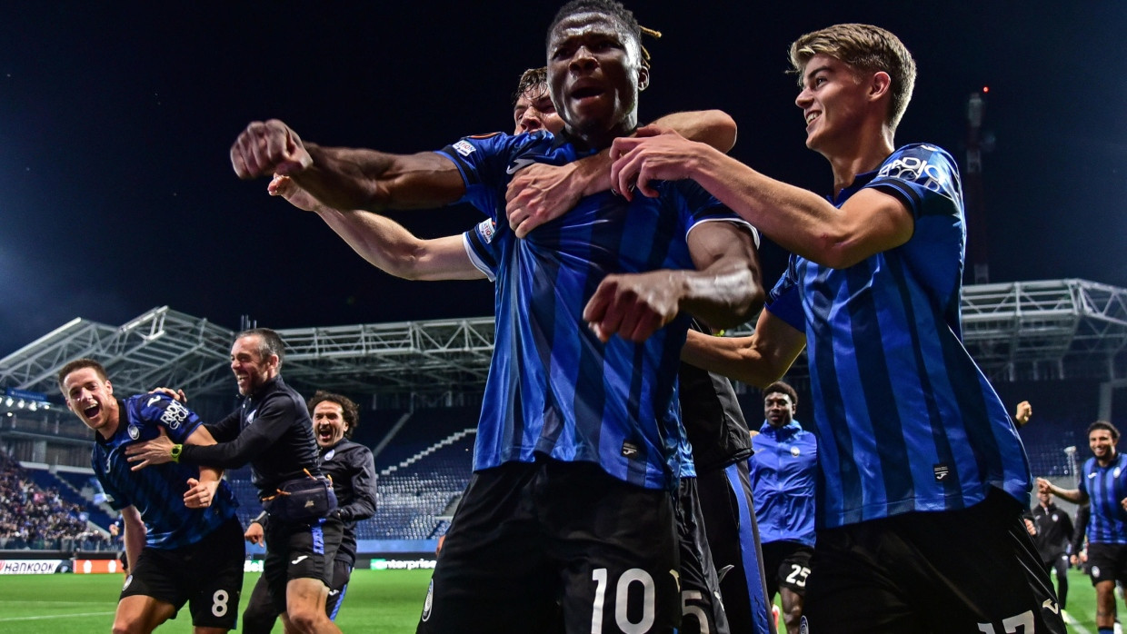 Viel Grund zu Jubeln: Atalanta Bergamo spielt eine herausragende Saison.