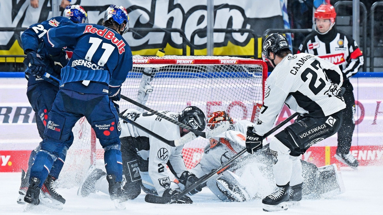 Wieder erfolgreich: die Eishockeyprofis aus München in der DEL