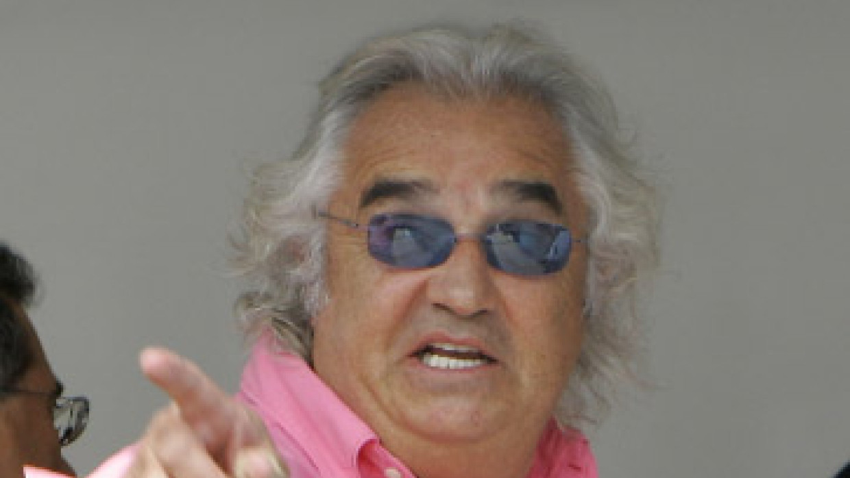 Wieder da: Flavio Briatore