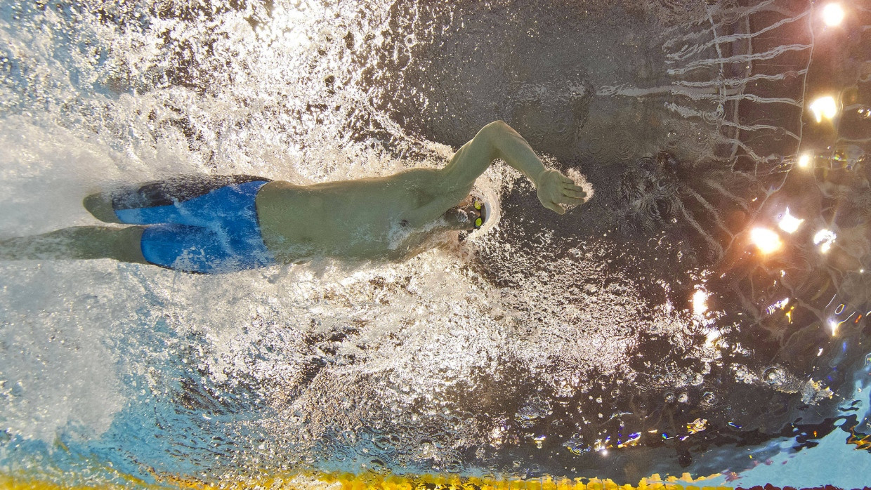 In seinem Element: Paul Biedermann und das Wasser