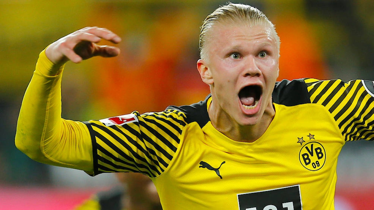 Wie lange jubelt Erling Haaland noch im Trikot von Borussia Dortmund?