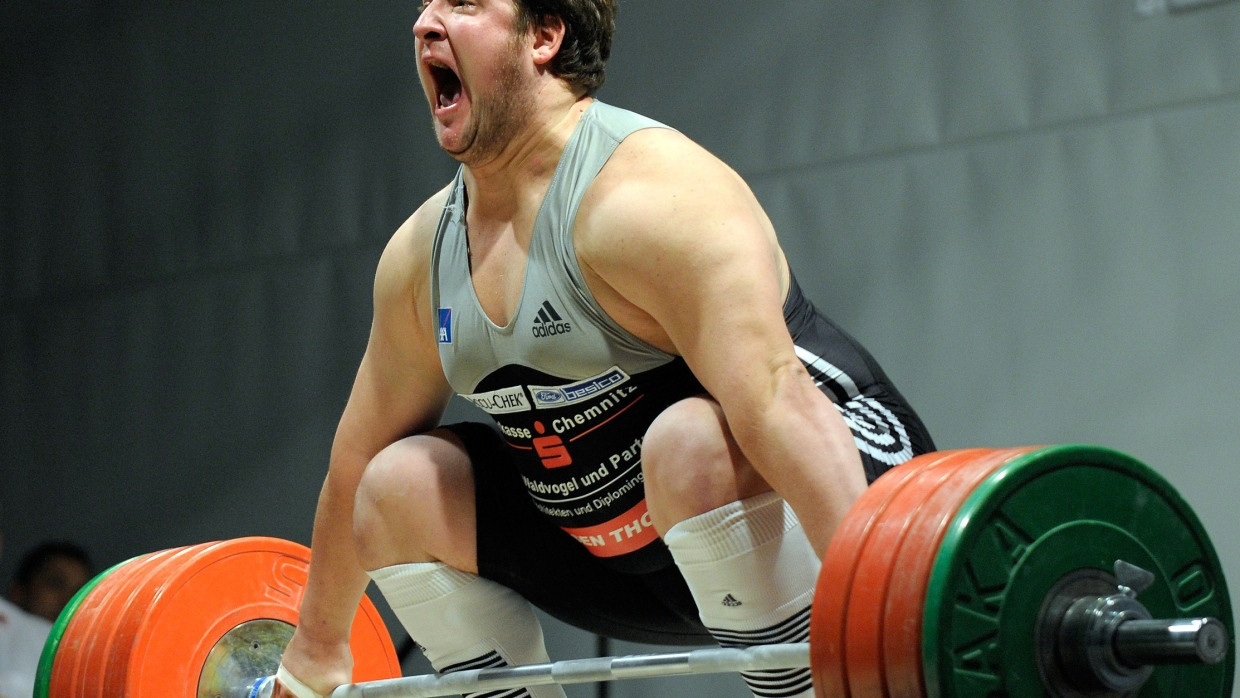 Vorerst wird man Matthias Steiner so nicht sehen - der Olympiasieger ist verletzt