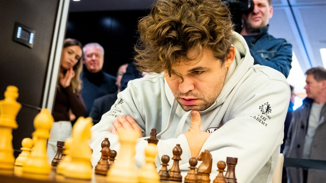 Erfolgreich für den FC St. Pauli am Brett: Magnus Carlsen