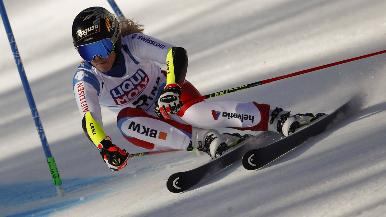 Unwiderstehlich: Lara Gut-Behrami auf ihrem Weg zum zweiten Gold.