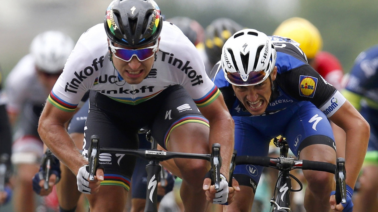 Der Schnellste: Peter Sagan gewinnt in Cherbourg-en-Cotentin