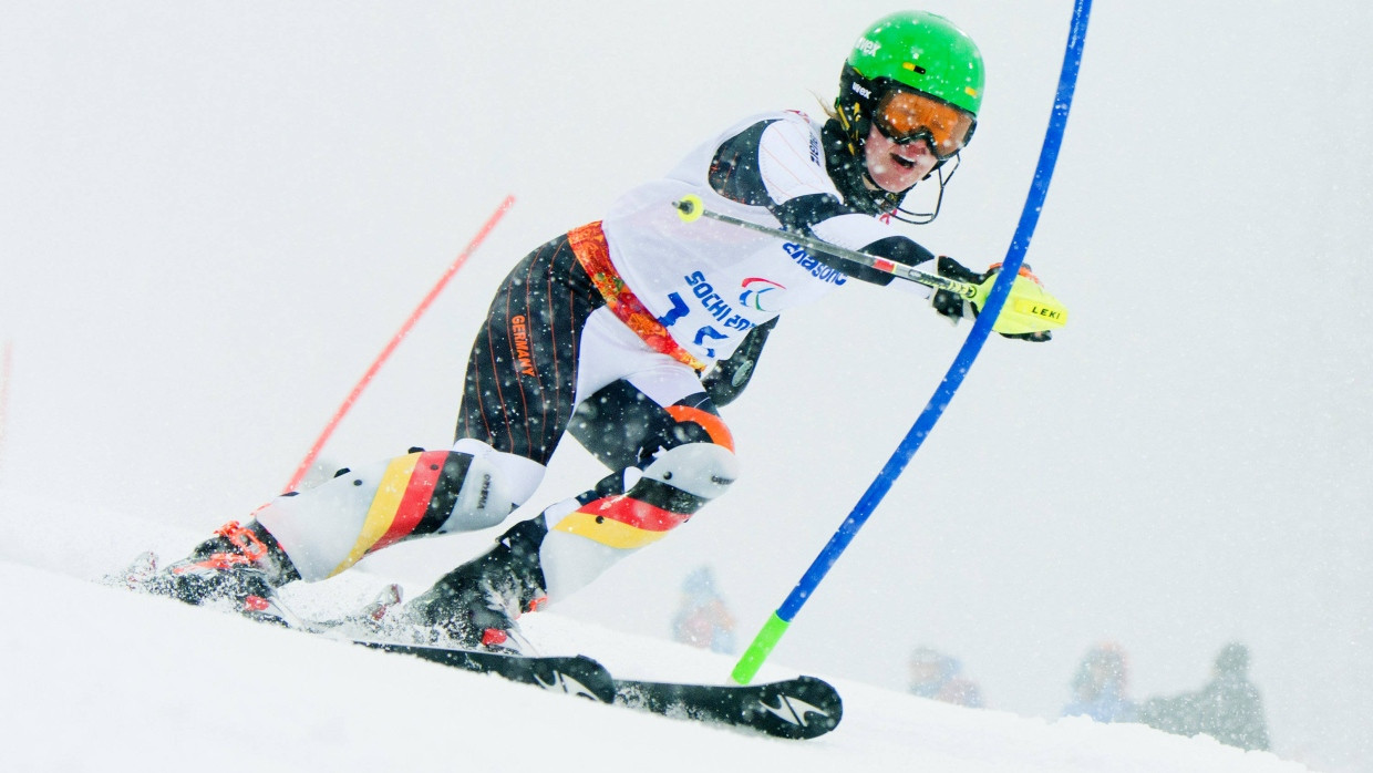 Gold für Deutschland: Andreas Rothfuss gewinnt im Slalom